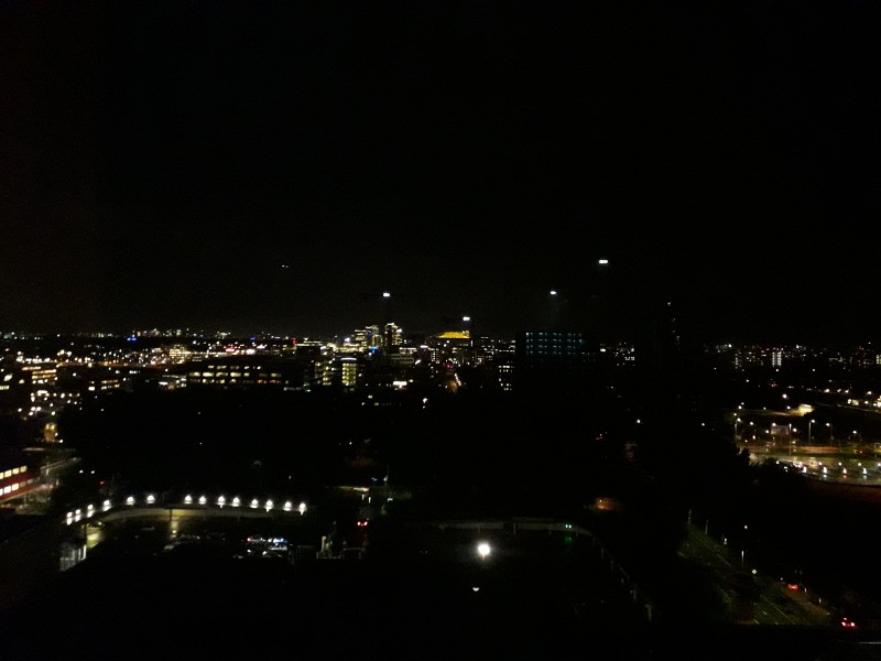 Uitzicht vanuit het AMC